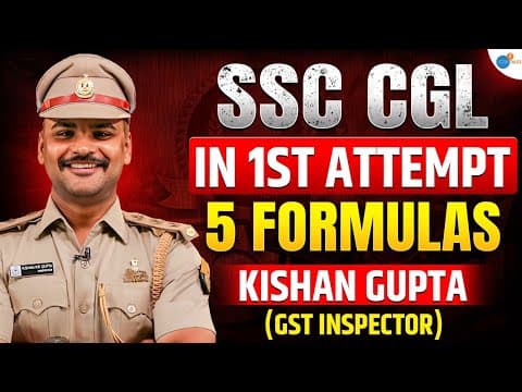 Cracked SSC CGL, CHSL, MTS in First Attempt | Inspector Kishan Gupta | Josh Talks