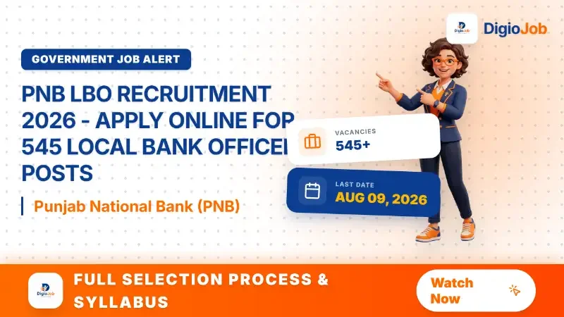 Punjab National Bank LBO Recruitment 2026: 545 JMGS‑I posts across 17 states